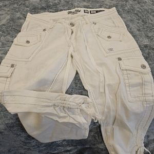 MissMe Capri linen pants